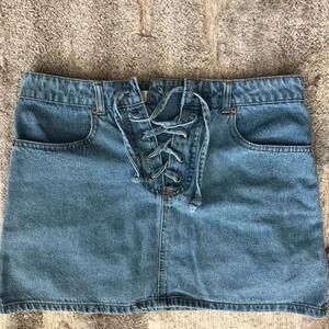 Forever 21 Jean Skirt